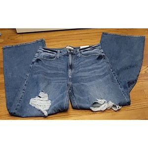 SO Women's Skinny Jeans - Distressed Blue